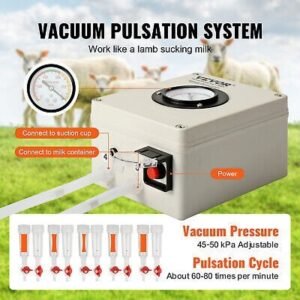 Goat Milking Machine Goat Milker 6 L 304 Stainless Steel Bucket for Cows - Image 4