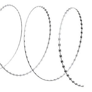 Razor Wires Razor Barbed Wire 246ft 5 Rolls Razor Wire Fencing Razor Fence - Image 11