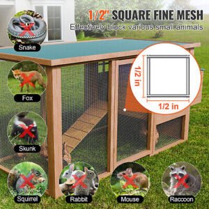 Hardware Cloth 1/2" 48in x 100ft 19 Ga Wire Mesh Roll Chicken Wire Fencing - Image 4