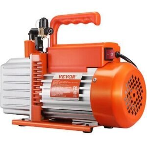 VEVOR 5 CFM Vacuum Pump Air Conditioning Vacuum Pump 2 Stage Rotary Vane HVAC - Image 10