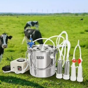 Goat Milking Machine Goat Milker 6 L 304 Stainless Steel Bucket for Cows - Image 8