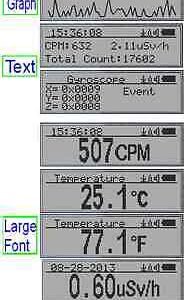 TWO GQ GMC-320+V4 Geiger Counter Radiation Detector Meter Beta Gamma X ray - Image 4