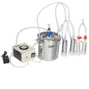 Goat Milking Machine Goat Milker 6 L 304 Stainless Steel Bucket for Cows - Image 9