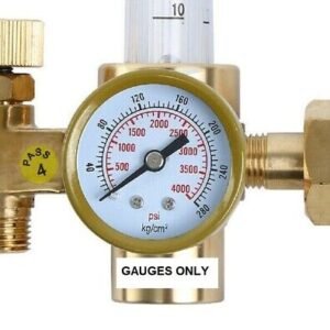 Pressure Gauge 4000 PSI 1.5" Replacement Flow Meter Gauge for HRF Series - Image 4