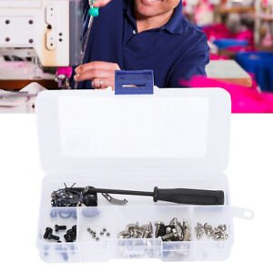 Sewing Machine Screw Kit Shuttle Shrapnel Needle Plate Fixing Sewing Spares New - Image 1