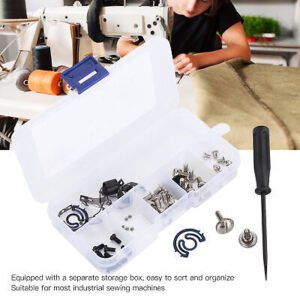Sewing Machine Screw Kit Shuttle Shrapnel Needle Plate Fixing Sewing Spares New - Image 15