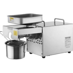 VEVOR Electric Oil Press Machine 850W Stainless Steel Oil Extractor Sesame Seeds - Image 9