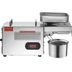 VEVOR Electric Oil Press Machine 850W Stainless Steel Oil Extractor Sesame Seeds - Image 10