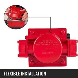 GPM Mechanical Fuel Flow Meter 3-Digital Fuel Transfer Meter 50 PSI - Image 4