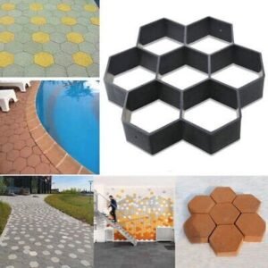 Garden Paving Mould DIY Path Maker Concrete Mould Brick Pavement Cement Mold 1PC - Image 5