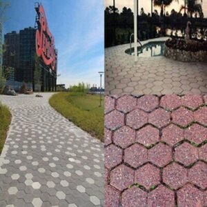 Garden Paving Mould DIY Path Maker Concrete Mould Brick Pavement Cement Mold 1PC - Image 6