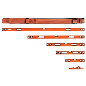 VEVOR 6PCS Torpedo Level Set 10/16/24/32/48/78" Bubble Spirit Level - Image 10