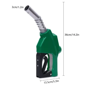 1" Automatic Fuel Nozzle Auto Shut Off Gas Pump Handle Transfer Nozzle Replacement for Fuel Refilling Tool - Image 3