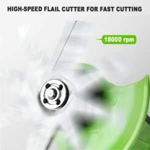 1000W Cordless Weed Eater Electric Brush Cutter Lawn Edger Grass String Trimmer - Image 15