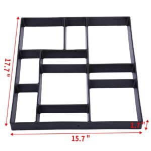 Walk Maker 45cm Driveway Paving Pavement Mold Patio Concrete Stepping Stone Path - Image 2