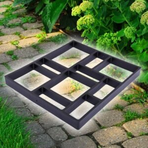 Walk Maker 45cm Driveway Paving Pavement Mold Patio Concrete Stepping Stone Path - Image 4
