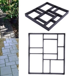 Walk Maker 45cm Driveway Paving Pavement Mold Patio Concrete Stepping Stone Path - Image 5