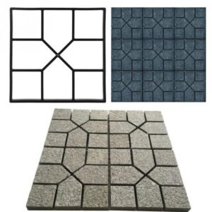 Garden Path Maker Mold DIY Paving Cement Brick Stone Road Concrete Mould - Image 2