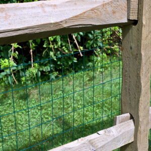 Fencing Garden Craft 24in H x 50ft L Green Vinyl Coated Steel Wire Fence - Image 4