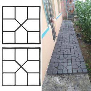Garden Path Maker Mold DIY Paving Cement Brick Stone Road Concrete Mould - Image 3