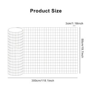 PP Coated Wire Mesh Fencing 3M x 0.5M Height Green Galvanised Garden Fence - Image 10