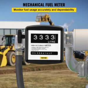 Mechanical Fuel Meter 5-30 GPM 20 to 120L per Min Digital Diesel Fuel Flow Meter - Image 3