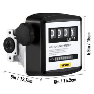 Mechanical Fuel Meter 5-30 GPM 20 to 120L per Min Digital Diesel Fuel Flow Meter - Image 7