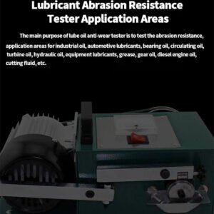 Lubricating Oil Anti-friction And Wear Testing Machine Equipment Abrasion Tester - Image 8