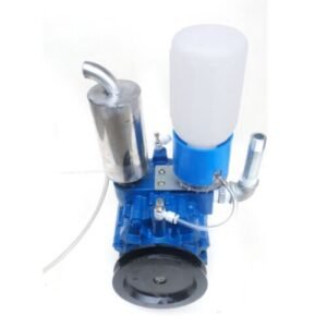 Portable Vacuum Pump Cow Goat Milking Machine Milker Bucket Tank Barrel 250L/min - Image 6