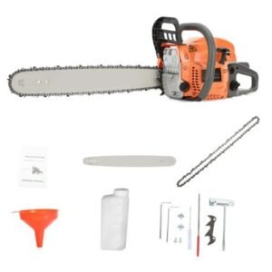 20'' Chain Saw Multifunctional High Power Gas Sawing Chainsaw Garden Supplies