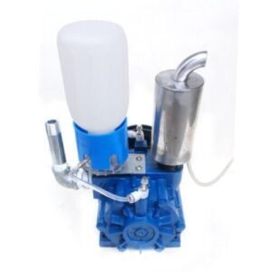Portable Vacuum Pump Cow Goat Milking Machine Milker Bucket Tank Barrel 250L/min - Image 7