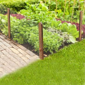 Hardware Cloth Galvanized Wire Welded Mesh Fence Roll+Gloves - Image 6