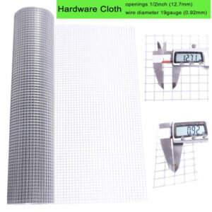Hardware Square Metal Wire Roll Galvanized Welded Chicken Wire Mesh Fence - Image 2