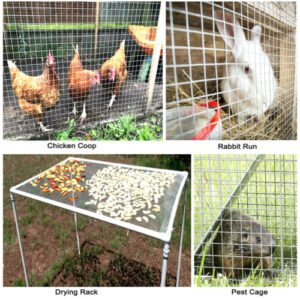 Hardware Square Metal Wire Roll Galvanized Welded Chicken Wire Mesh Fence - Image 6