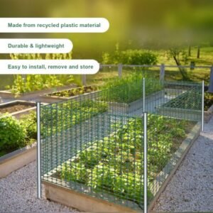 4 x 100FT Plastic Wire Mesh Fence Safety Snow Animal Barrier Fencing Netting - Image 6
