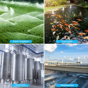 3" Turbine Water Flow Meter for Garden Watering or Filling Tank 100-3000L/min - Image 7