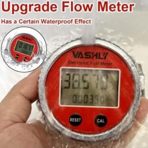 LCD Digital Turbine Flow Meter Fuel for Measuring Diesel Kerosene Gasoline - Image 2