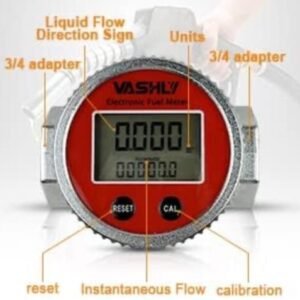 LCD Digital Turbine Flow Meter Fuel for Measuring Diesel Kerosene Gasoline - Image 4