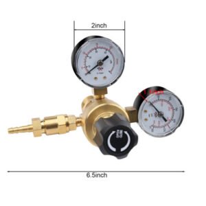 Argon CO2 For Lincoln Mig Tig Flow Meter Welding Regulator Welder Gauge Gas Hose - Image 6