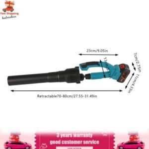 Cordless Leaf Blower Black & Decker Lightweight Rechargeable Lithium Battery NEW - Image 4