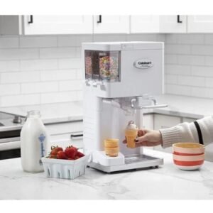 Cuisinart ICE-45 Soft Service Ice Cream Maker White NIB - Image 4