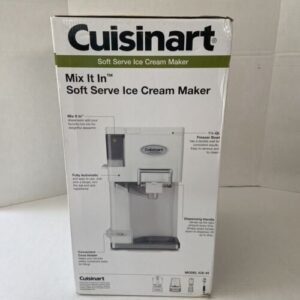 Cuisinart ICE-45 Soft Service Ice Cream Maker White NIB - Image 9