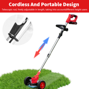 Cordless Electric Weed Lawn Eater Edger Yard Grass String Trimmer Cutter mower - Image 5