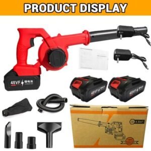2 in1 Portable Cordless Leaf Blower Compact Handheld Vacuum Dust Cleaner - Image 12