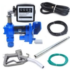 20 GPM 265W Diesel Gasoline Fuel Transfer Pump with Oil Meter Anti-Explosive New - Image 12