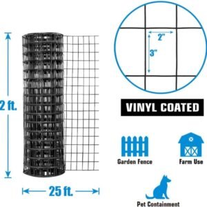 Fencer Wire Vinyl Coated 16 Gauge Welded Fence Wire Roll - Image 3