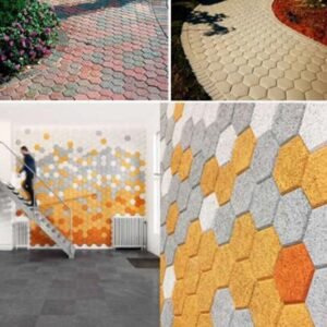 Garden concrete molds paving brick For DIY Plastic Path Maker Mold Paving Cem_-_ - Image 2