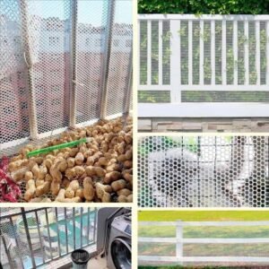 Plastic Chicken Wire Fencing Wire Mesh 16inc x 20 ft Poultry Black, White, Green - Image 10
