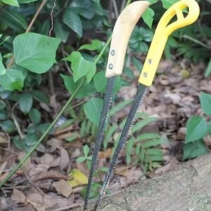 3Pcs Outdoor Portable Hand Garden Saw Non-Slip Hunting Camping Woodworking Saw - Image 6