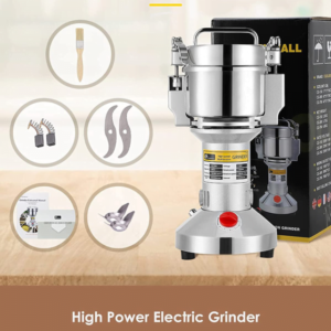 300G Electric Grain Mill Grinder Safety Upgraded Spice Grinder Pulverizer Stainl - Image 7